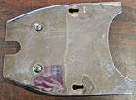 Vtg Chrome Seat Frame Cover Pan Panhead Shovelhead Buddy FLH Glide Trim Harley