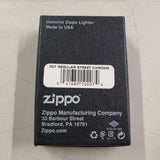 STREET CHROME ZIPPO LIGHTER BRADFORD PENNSYLVANIA NIB