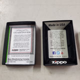 STREET CHROME ZIPPO LIGHTER BRADFORD PENNSYLVANIA NIB
