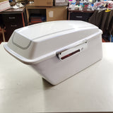 Harley OEM Left Saddlebag Pearl White 1993-2013 Factory Latches Hardware FLH