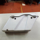 Harley OEM Left Saddlebag Pearl White 1993-2013 Factory Latches Hardware FLH