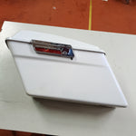 Harley OEM Left Saddlebag Pearl White 1993-2013 Factory Latches Hardware FLH