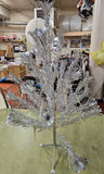 VTG Made In USA The Sparkler Pom-Pom Aluminum Christmas Tree 3 feet 25 branches