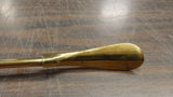 Vintage 18" Brass Yacht Shoe Horn Sail Boat Sailing Nautical Ship Ocean Sea