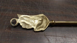 Vintage 18" Brass Yacht Shoe Horn Sail Boat Sailing Nautical Ship Ocean Sea