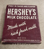 Vintage 1940s Hershey Milk Chocolate Carboard Box Only Candy Collectible PA USA