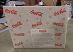 1997 Coca Cola Collectible Christmas Gift Set Polar Bear 2 Glasses Bottle Coke