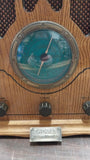 Thomas Collectors Edition Radio w/ Cassette AM/FM Tested Works Wood Table Mantle