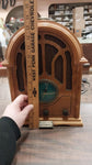 Thomas Collectors Edition Radio w/ Cassette AM/FM Tested Works Wood Table Mantle