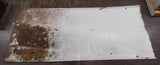 Vtg Gulftane Metal Gasoline Pump Sign Rectangle 35x16 Oil Company Advertisemen