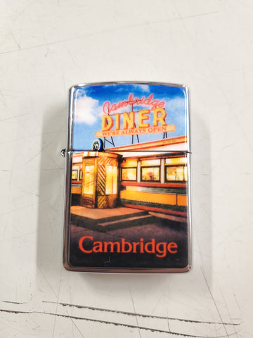 VTG 1997 Unfired Sealed Cambridge Diner Zippo Lighter
