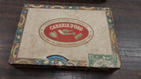 2 Vintage Cigar Empty Boxes Collectible Canariad'oro 1892 & EL ROI-Tan Storage