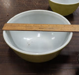 Vintage Pyrex Set of 3 Mixing Bowls Ovenware #401 402 403 Made in USA Kitchen