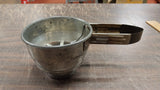 Vintage Metal flour Sifter MPLS 1950's Hand Squeeze Kitchen Utensils Baking Work