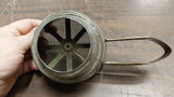 Vintage Metal flour Sifter MPLS 1950's Hand Squeeze Kitchen Utensils Baking Work