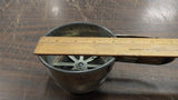 Vintage Metal flour Sifter MPLS 1950's Hand Squeeze Kitchen Utensils Baking Work