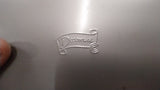 Vintage Decoware Metal Tin Butler Crumb Catcher Mid-Century Floral Collectible