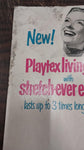 1961 Vintage 16x11 Cardboard Poster Women Playtex Living Bra Advertisement Latex