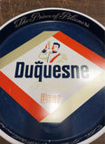 Vintage " The Prince of Pilsener" Duquesne Beer Serving Tray 1950's Tin Beverage