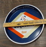 Vintage " The Prince of Pilsener" Duquesne Beer Serving Tray 1950's Tin Beverage
