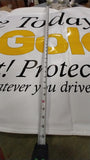 72X36 Nappa Gold Fillers Banner Poster Auto Parts On Sale Advertisement Poster