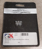 New Chrome Points Cover Screws 1999^ Dyna 2000^ FLT ST Kustomwerks 05015