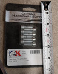 8 New Chrome Lifter Base Screws 1979 ^ Big Twin Kustomwerks 05064 Motorcycle