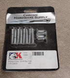 New Chrome Primary Cover Screws 1965-1969 Big Twin Kustomwerks 05069 Motorcycle