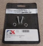 New Chrome Coil Cover Screws 1999^ Dyna Harley Motorcycle Individual Kit FX FXD
