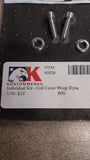 New Chrome Coil Cover Screws 1999^ Dyna Harley Motorcycle Individual Kit FX FXD