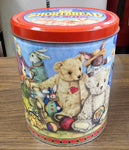 Lot Of 4 Assorted Tins Lipton John Deere Shortbread Easter Duck Millennium