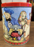 Lot Of 4 Assorted Tins Lipton John Deere Shortbread Easter Duck Millennium