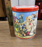 Lot Of 4 Assorted Tins Lipton John Deere Shortbread Easter Duck Millennium