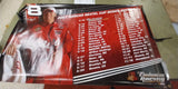 2007 Nascar Nextel Cup Series Schedule 60x36 Dale Earnhardt Jr. Banner Budweiser