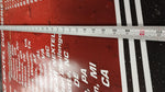 2007 Nascar Nextel Cup Series Schedule 60x36 Dale Earnhardt Jr. Banner Budweiser
