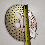 Brake Rotor 10" drilled Front 1978-1983 XL Sportster 1977-1983 FX FXR Super 60mm