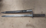Vintage Artilleria F Nacional Toledo 76049 Bayonet Leather Scabbard Spanish?