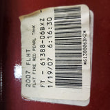 Harley 2007 FLHT Electra Glide Standard Fire Red Pearl??? Fuel Tank 61388-06BXZ