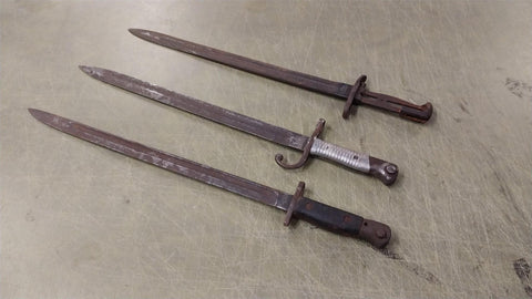 3 Bayonets US 128082 1906 Weyersberg Kirschbaum1891 1907 Chapman? Collectible