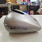 Harley 2007 FLHX PEWTER DENIM NO P/S Street Glide Embl Gas Fuel Tank 61351-07CHH