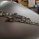 Harley 2007 FLHX PEWTER DENIM NO P/S Street Glide Embl Gas Fuel Tank 61351-07CHH