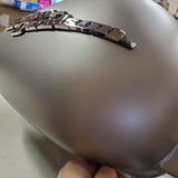 Harley 2007 FLHX PEWTER DENIM NO P/S Street Glide Embl Gas Fuel Tank 61351-07CHH