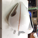 Harley 2005 FLHTCUI Billiard Whit ULTRA CLASSIC Electra Road Glide Gas Fuel Tank