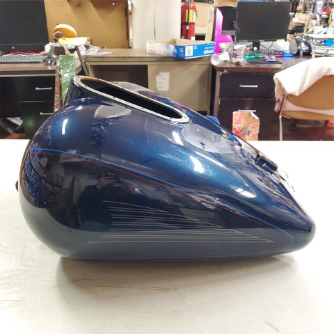 Harley 2005 FLHTCUI Dark Teal Blu ULTRA CLASSIC Electra Road Glide Gas Fuel Tank