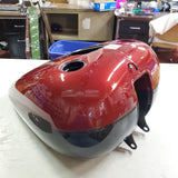 Harley Fire Red Black Pearl 2008-2010 HERITAGE SOFTAIL CLASSIC FAT BOY Fuel Tank