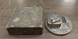 Vtg Kriss Kross Razor Blade Sharpener Rhodes MFG Co. St. Loius MO. USA Shaving
