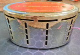 VTG Brass New Model Clearvue First National Bank Collectible Still Coin Bank