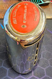 VTG Brass New Model Clearvue First National Bank Collectible Still Coin Bank
