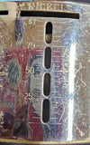 VTG Brass New Model Clearvue First National Bank Collectible Still Coin Bank