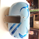 Harley Heritage Softail 2000-2004? Baby Blue Fuel Tank Blue Flames Custom Paint